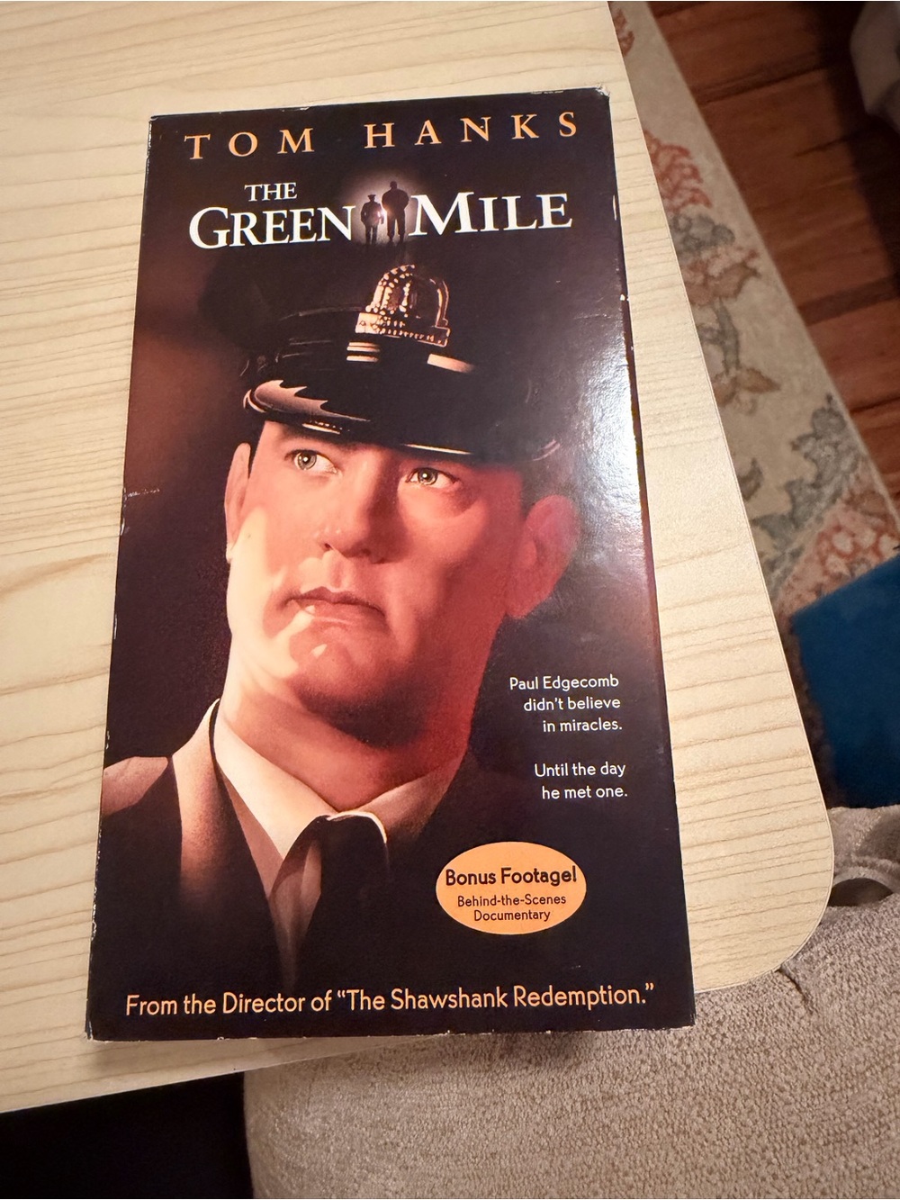 The Green Mile VHS Tom Hanks) — Men Grooming Inspired Collector Item